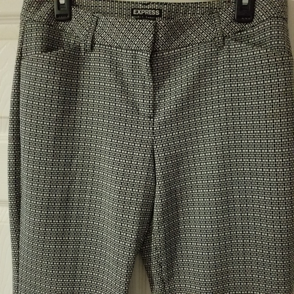 Express Editor Plaid Print Pants - Picture 9 of 10